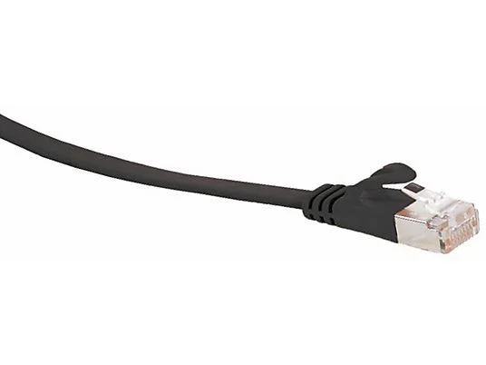 COM PATCHKABEL CAT7 RJ45 U/FTP SCHWARZ 3M SLIM