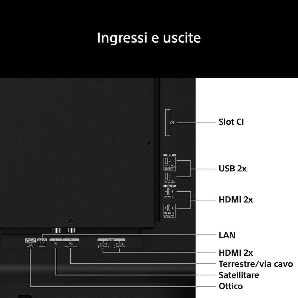 SONY K48A65PB - TV OLED 48" 4K