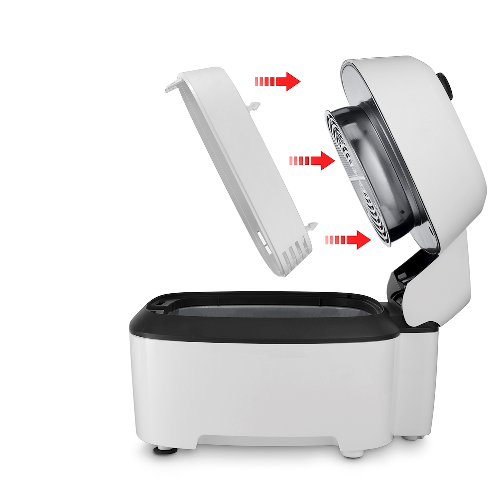 DE LONGHI FH2101W - De'Longhi IdealFry Friggitrice ad aria FH2101W