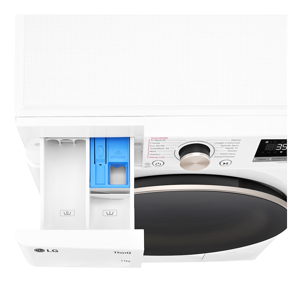 LG F4R7011TSWG - Waschmaschine 11kg mit TurboWash