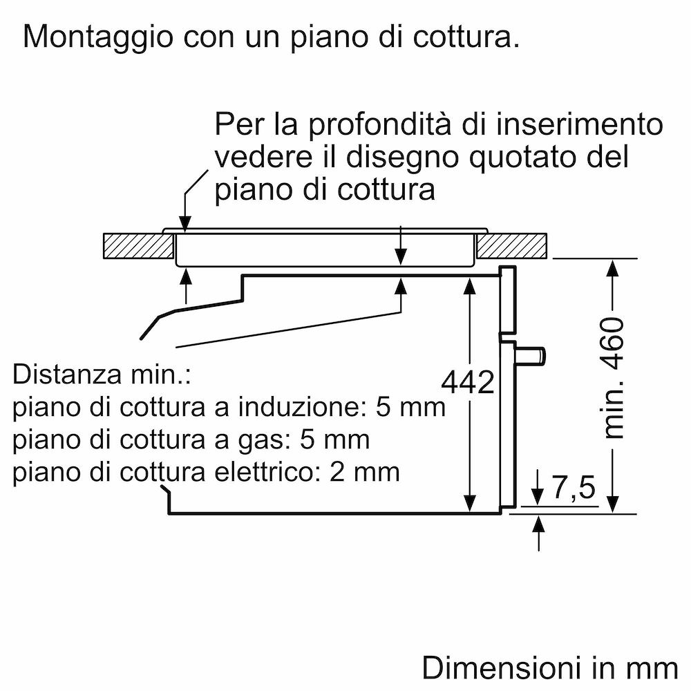 BOSCH CMG7241B2 - Forno combinato Bosch 60cm Wi-Fi