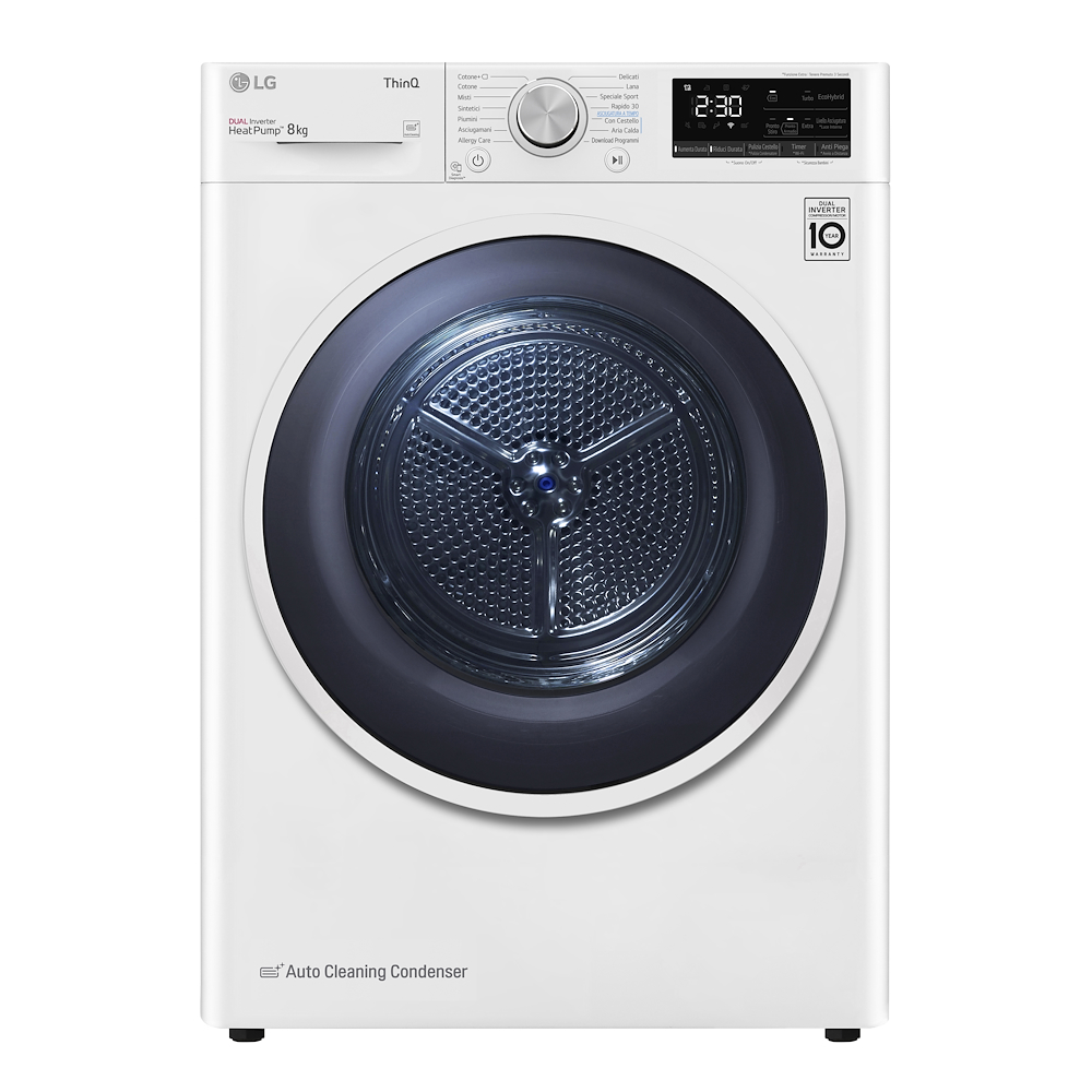LG RH80V9AVHN - Asciugatrice 8kg Wi-Fi LG RH80V9AVHN - Asciugatrice 8kg Wi-Fi