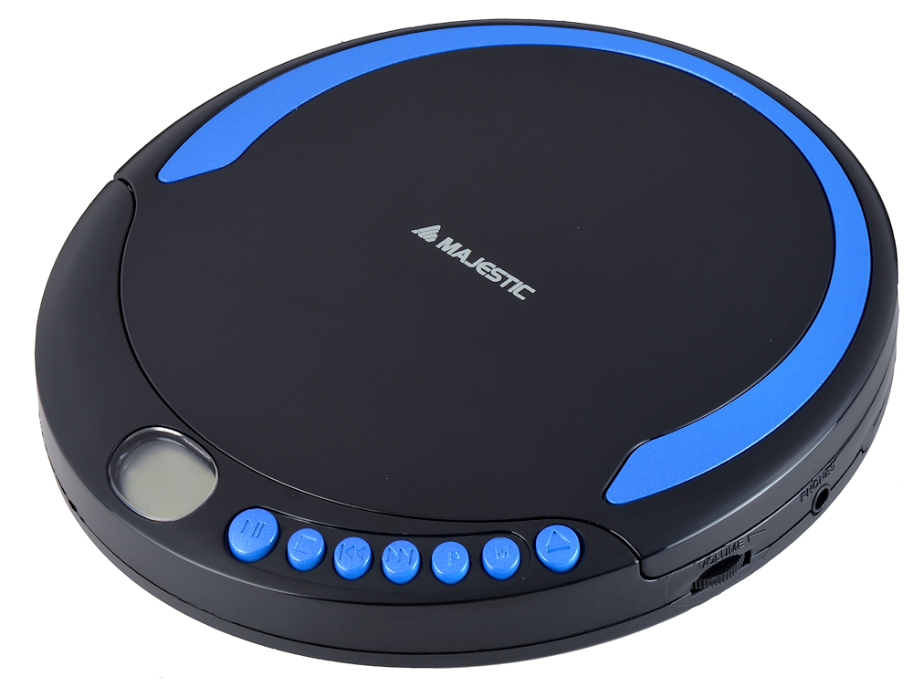 MAJESTIC DM1550MP3BKCB - DM1550MP3BKCB 0357946 LETT.CD PORT. MP3 WMA ANTI-SHOCK NERO