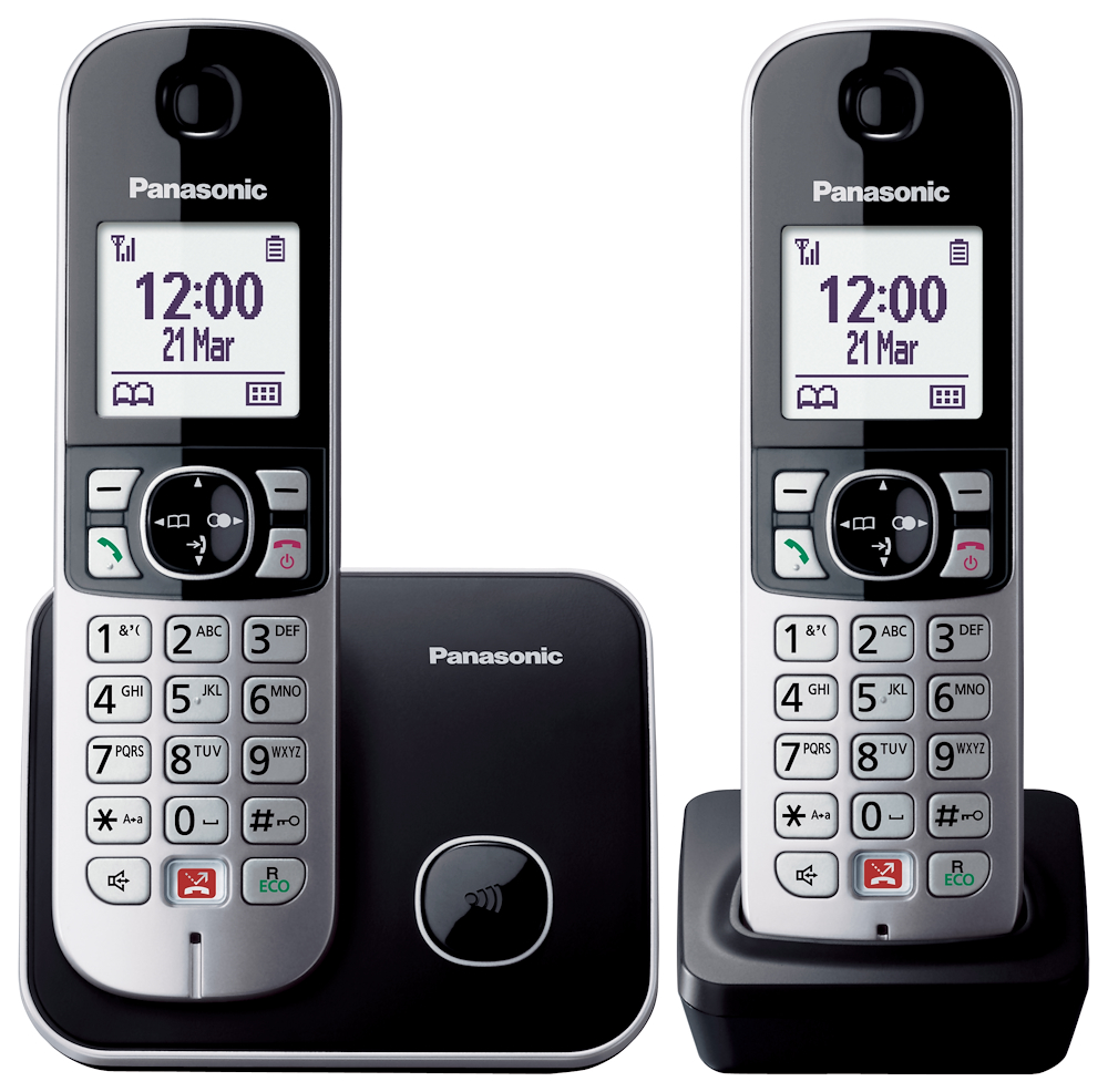 PANASONIC KXTG6852JTB - Panasonic Cordless Telefon mit Blockierfunktion
