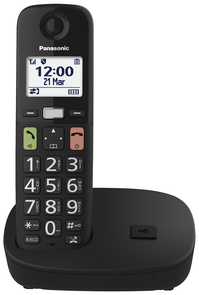 PANASONIC KXTGU110EXB - Cordless Telefon 1,8'' mit Display