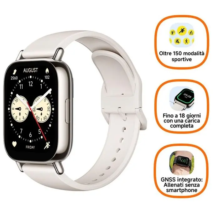 XIAOMI BHR8791GL - Xiaomi Redmi Watch 5 Lite Smartwatch Hellgold