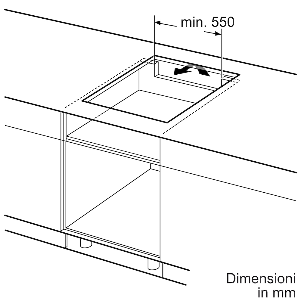 BOSCH PXV831HC1E - Induktionskochfeld 80 cm Schwarz