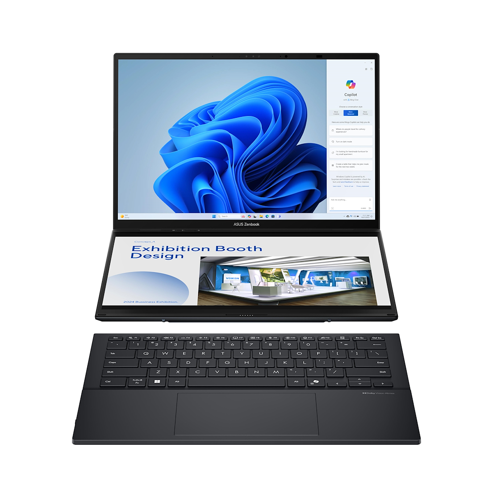 ASUS ZENBOOKDUOUX8406CAPZ089W - Zenbook Duo OLED 32GB 1TB Grau
