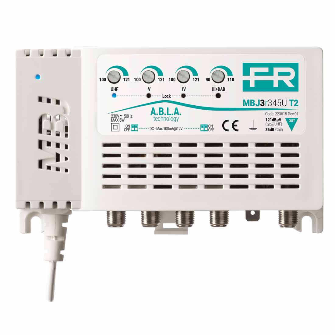 FRACARRO 223619 - MBJ2r3UU T2 Centralino 3 Ingressi