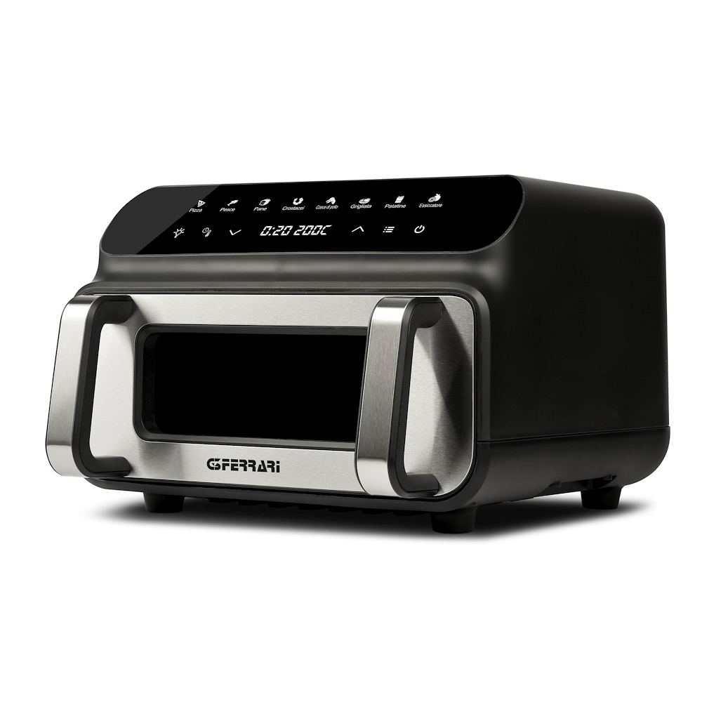 G3 FERRARI G1018100 - Luftfritteuse und Barbecue 10 Liter 2000 Watt