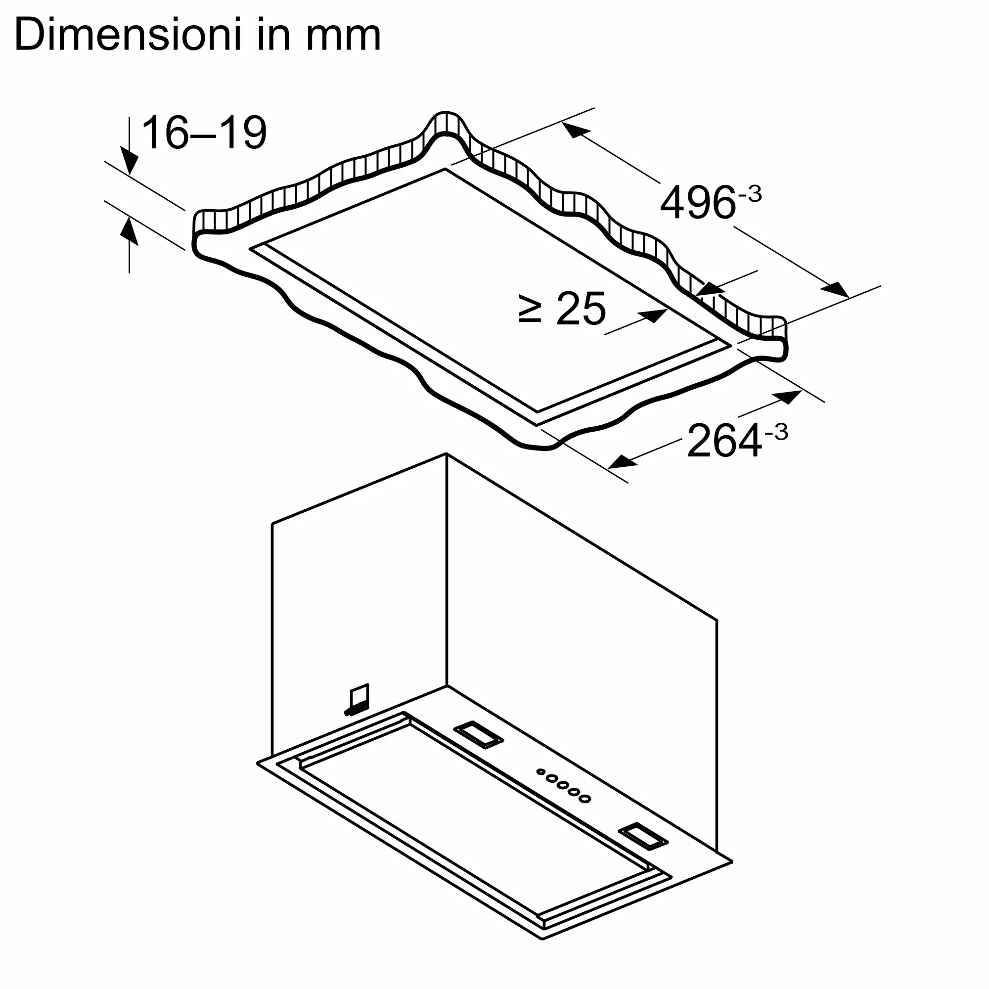 Bosch DLN56AC50 - Lüfterbaustein Dunstabzugshaube 52 cm