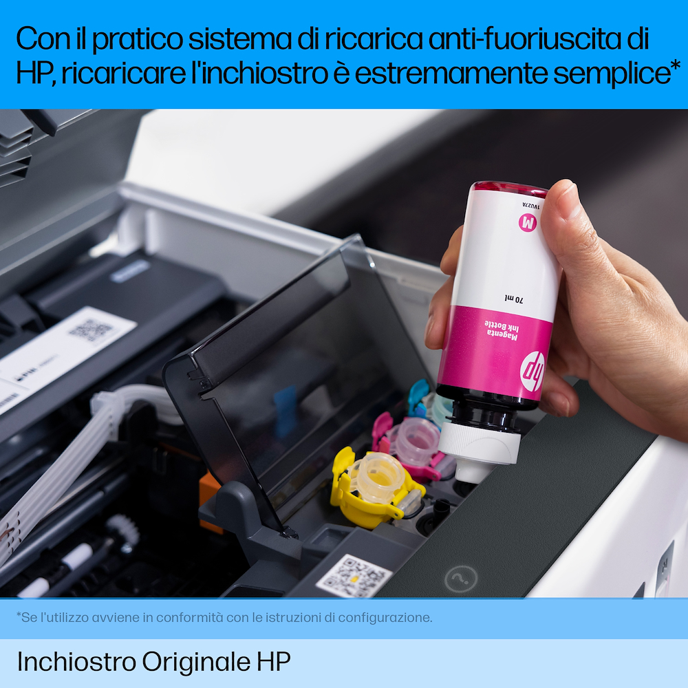 HP 1VU26AE - Flacone Inchiostro  31 Ciano 70ml