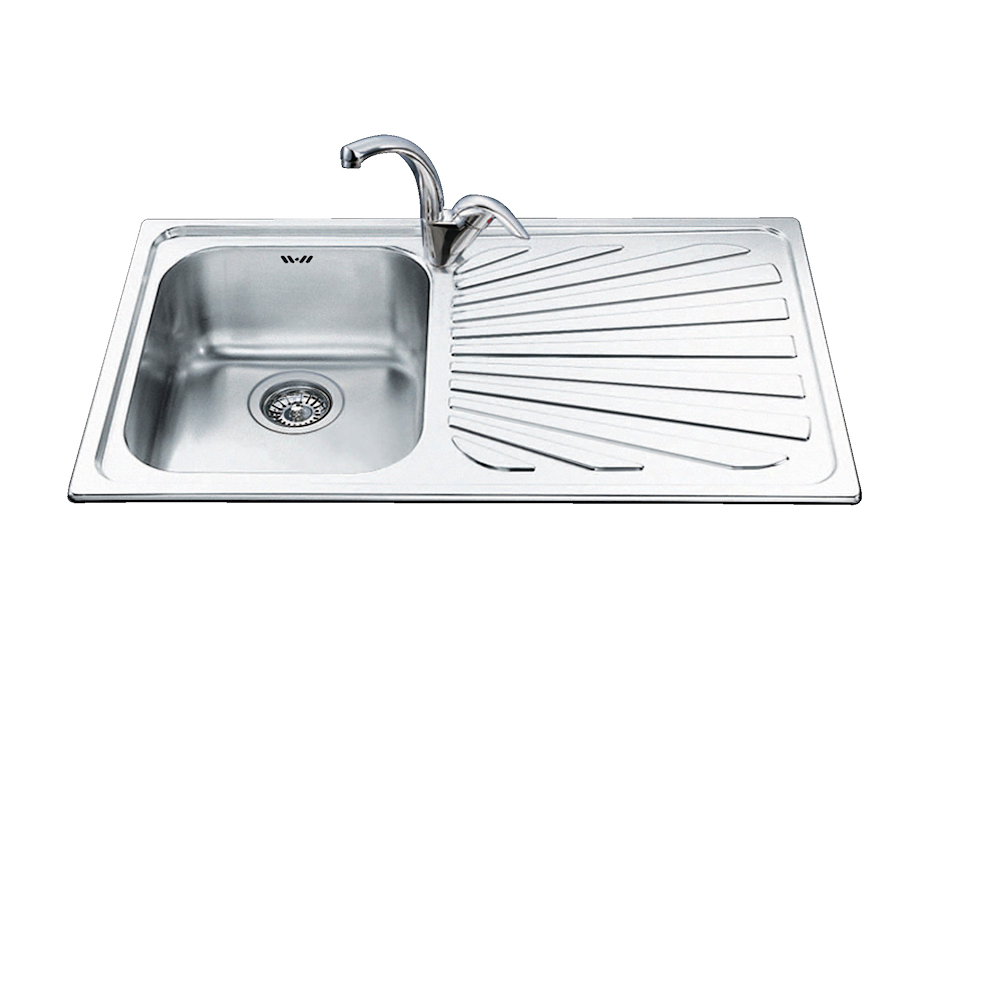 SMEG SP861D - 86cm Edelstahl Spülbecken mit Ablaufschale