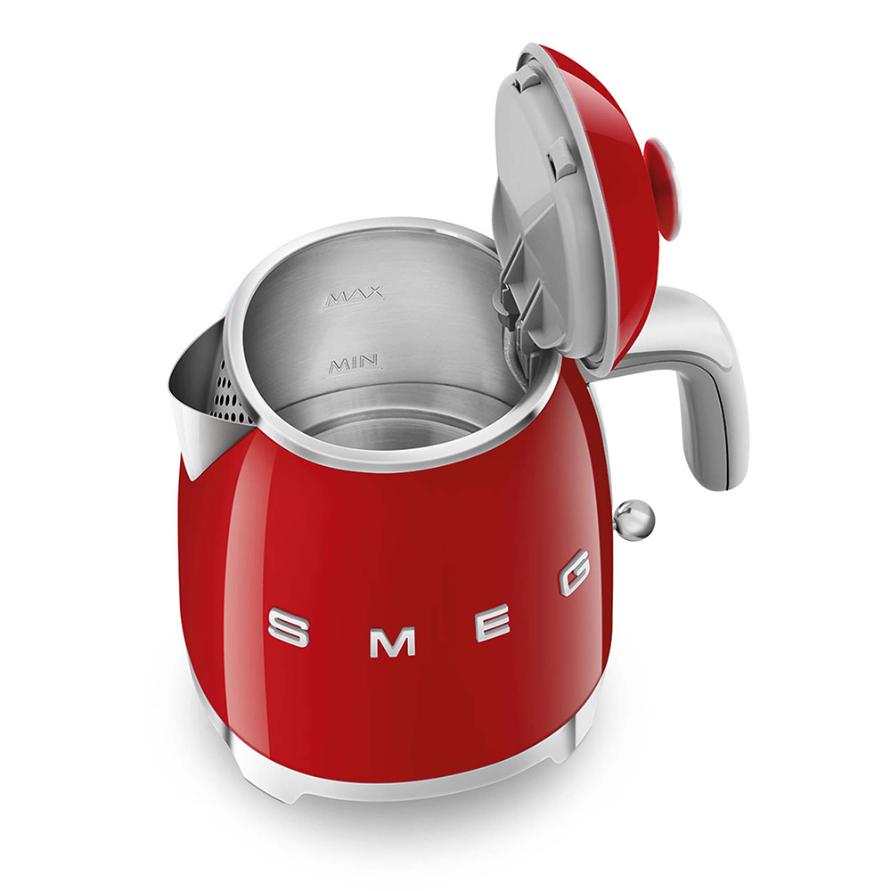 SMEG KLF05RDEU - Mini Wasserkocher 50er Jahre Stil Rot