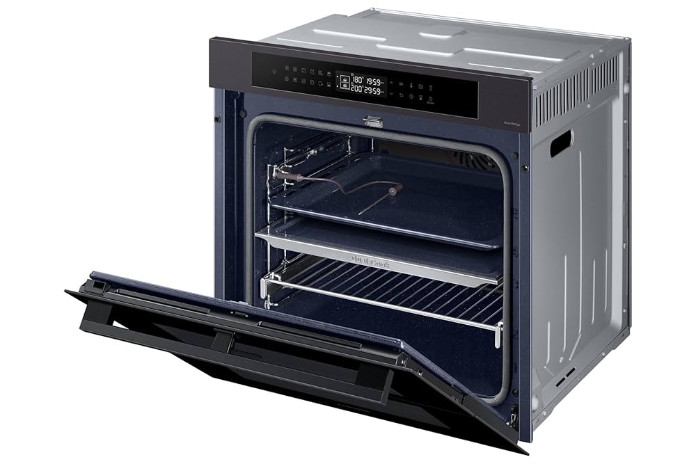 SAMSUNG MOBILIERI NV7B4340UBB - NV7B4340UBB 0644131 FORNO 60CM 76LT MULTIF. DUAL DOOR WIFI NERO