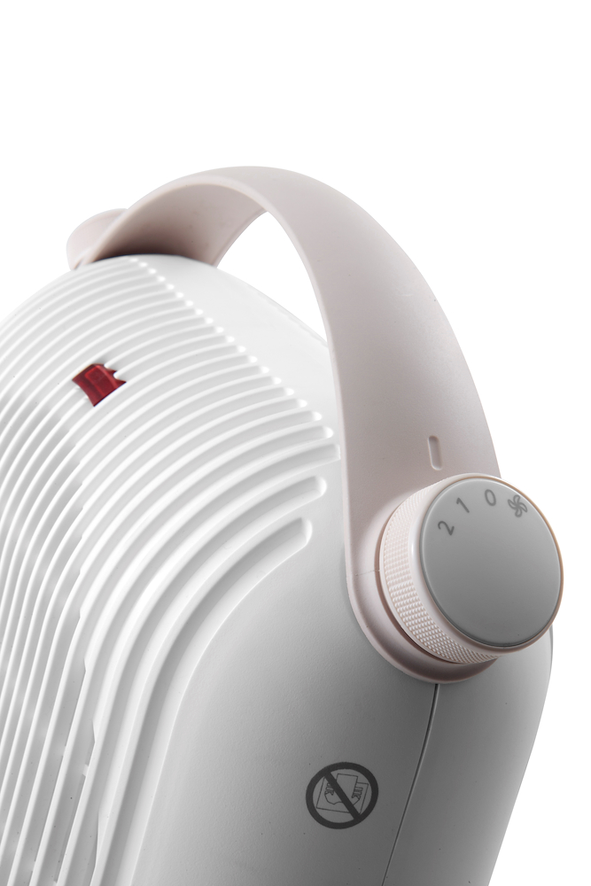 DE LONGHI HFS30B24W - Termoventilatore da Tavolo 2400W Bianco