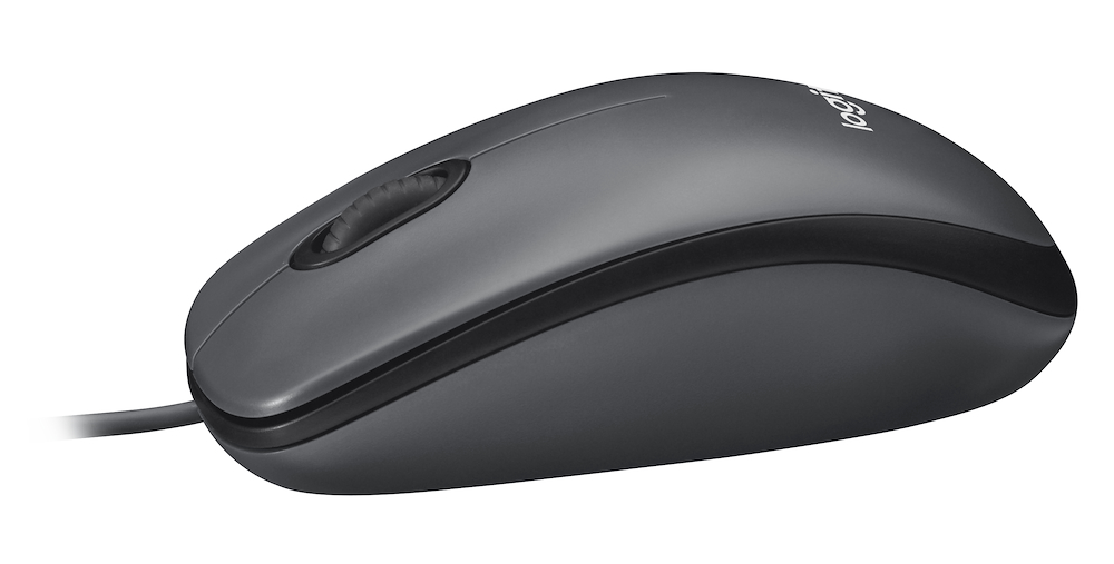 LOGITECH 910006652 - Logitech M100 Kabelmaus Schwarz