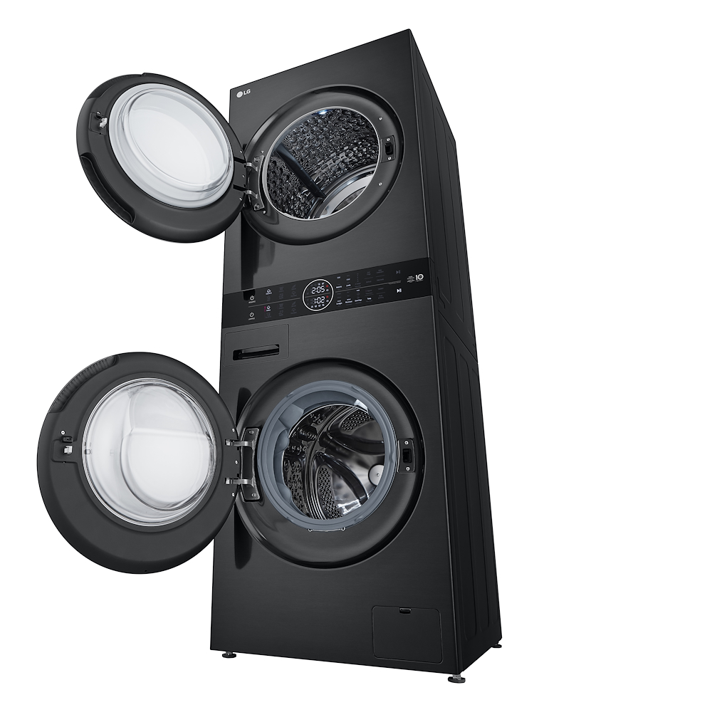 LG WT1210BBF - Waschturm 12/10kg Wi-Fi Schwarz