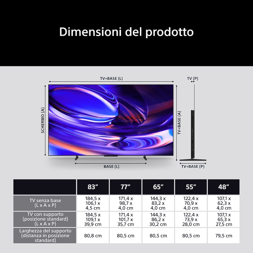 SONY K65A65PB - TV OLED 65" 4K