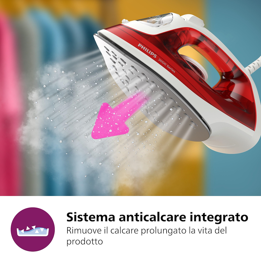 PHILIPS DST2010 - Ferro da stiro a vapore 2000W