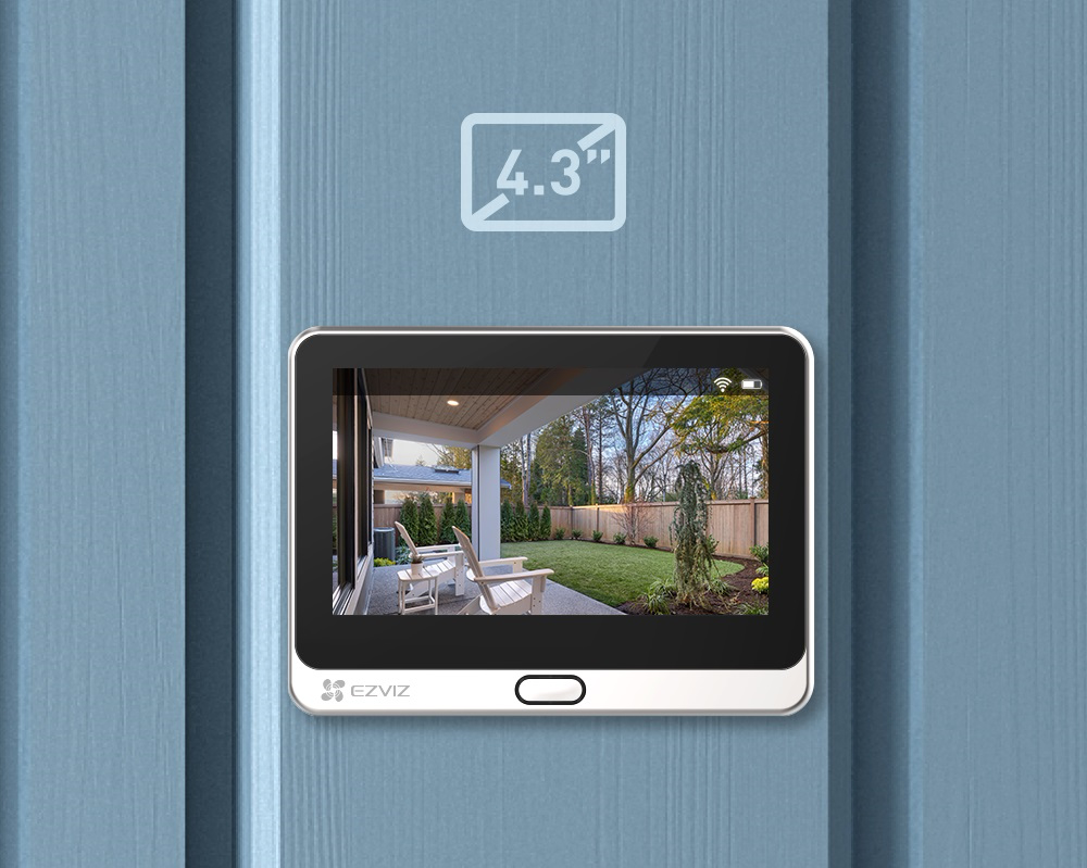 EZVIZ INE473 - Digitales Türklingel mit 4.3" Display