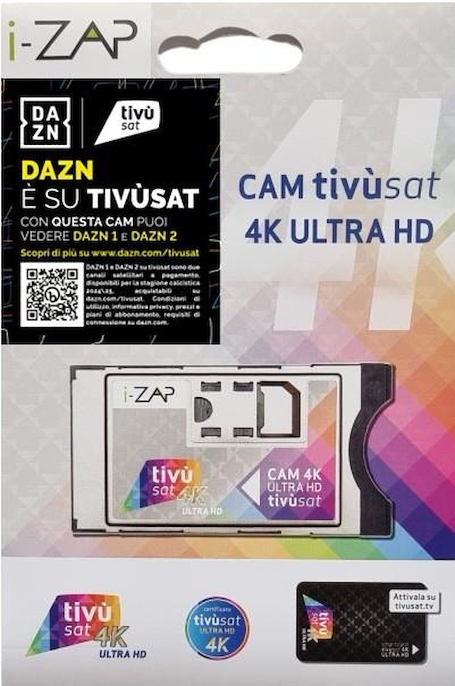 I-ZAP CAMTVSAT4K - Tivusat 4K CAM Modul für HDTV