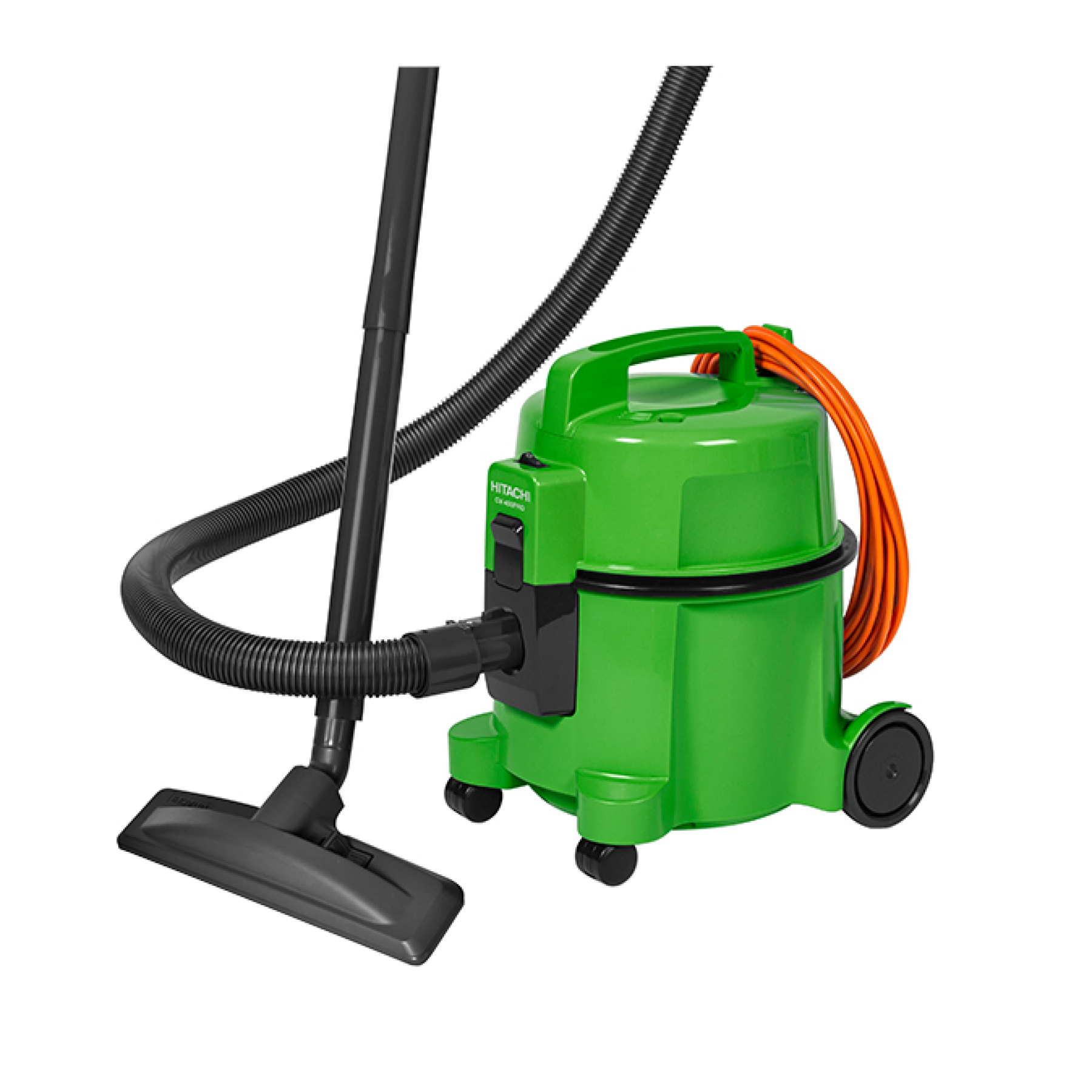 HITACHI CV400PROGRUEN - Aspirapolvere professionale senza sacco verde
