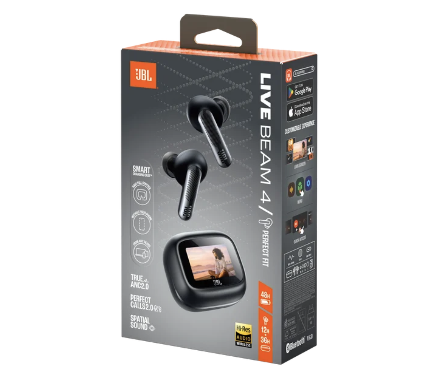JBL JBLLIVEBEAM4BLK - True-Wireless In-Ear-Kopfhörer Schwarz
