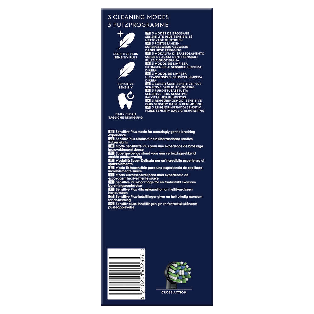 ORAL-B VITALITYPROBLACK - Oral-B Vitality Pro Elektrische Zahnbürste Schwarz