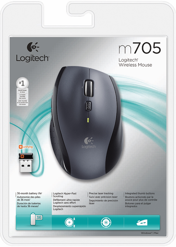 LOGITECH 910001949 - Mouse Wireless Logitech M705