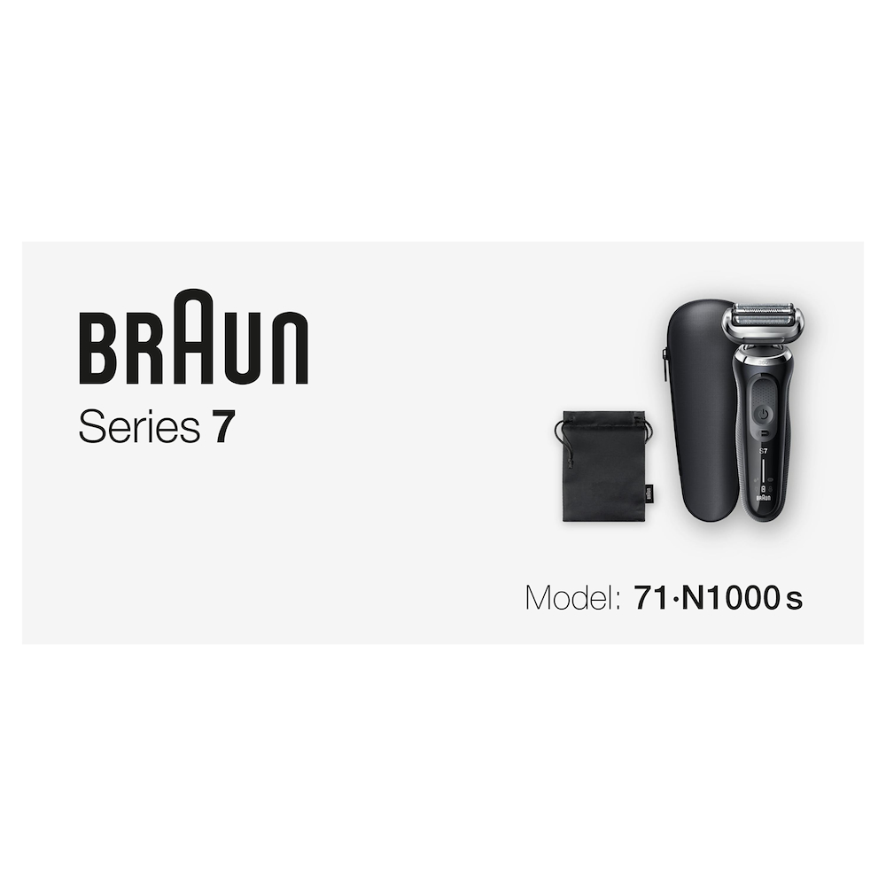 BRAUN 71N1000S - Rasoio elettrico Braun Series 7