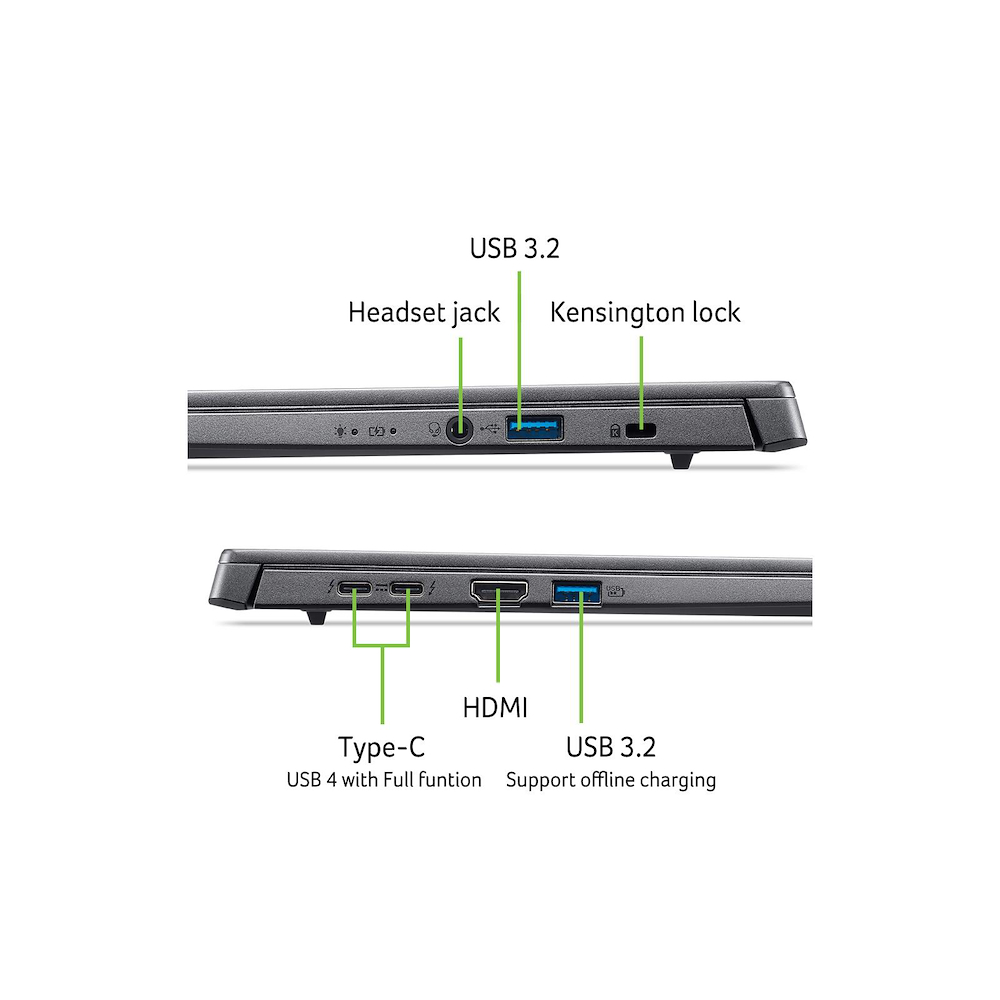 Acer ASPIRE14AIA1452M5067 - 14" AI Laptop Intel Core Ultra