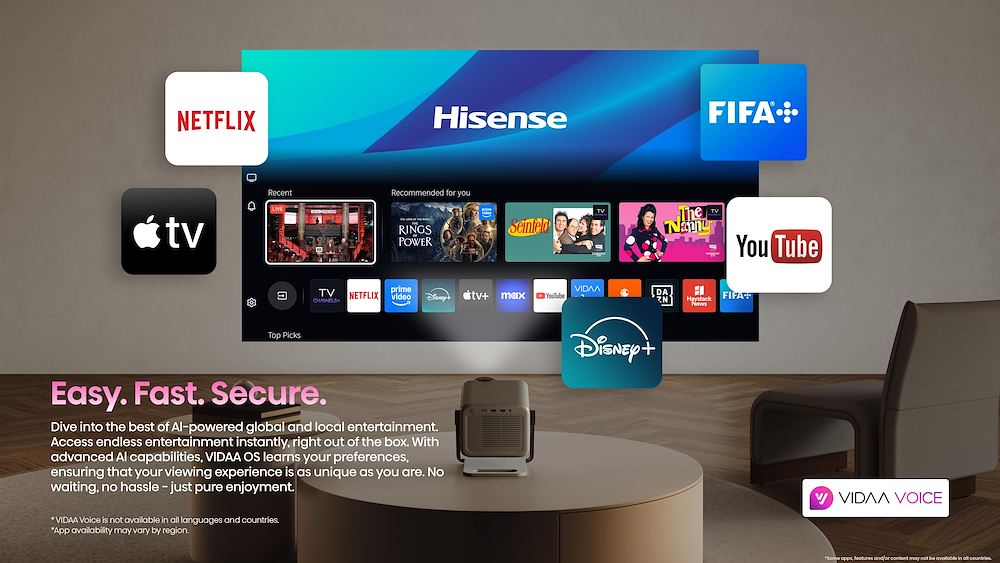 HISENSE M2PRO - Proiettore Laser DLP 4K UHD