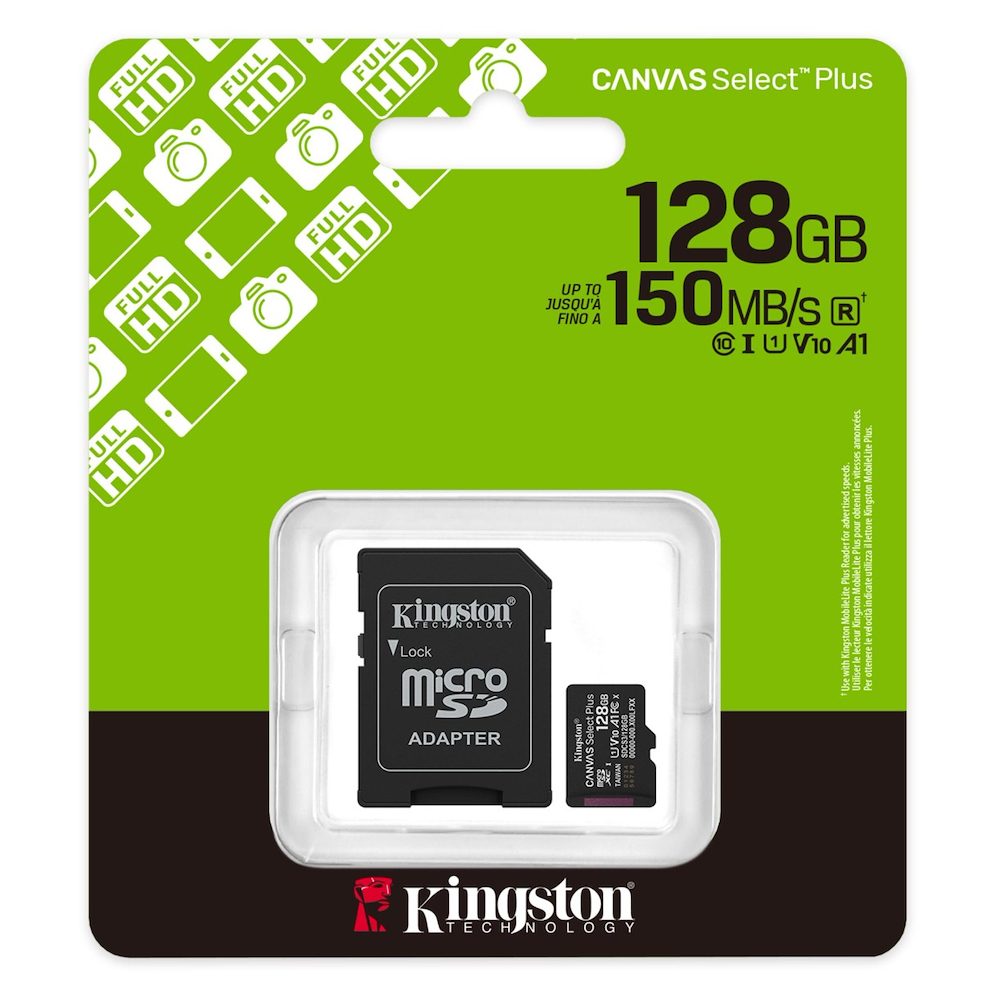 KINGSTON SDCS3/128GB - microSD-Karte 128GB