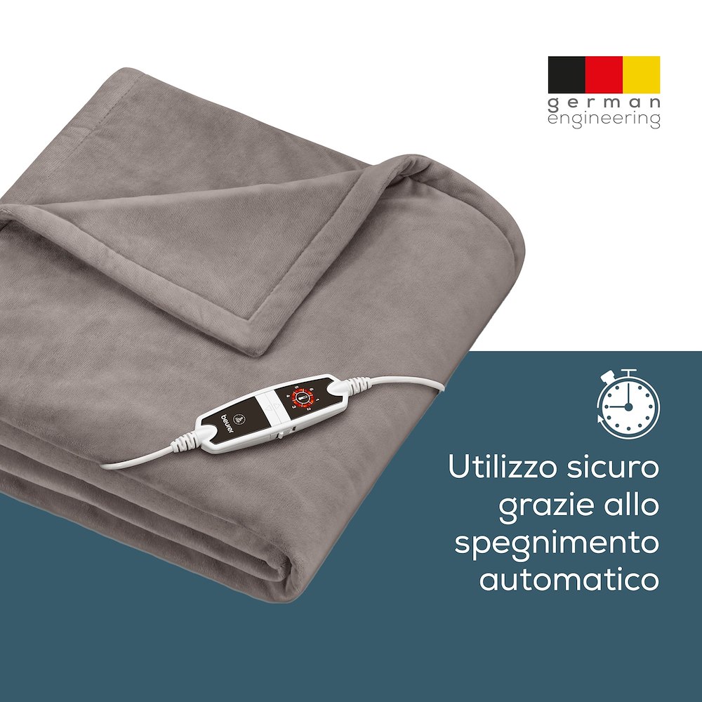 BEURER HD150XXLTAUPE - Coperta termica XXL taupe