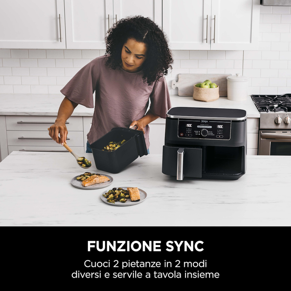 NINJA AF400EU - Ninja Dual Zone Heißluftfritteuse