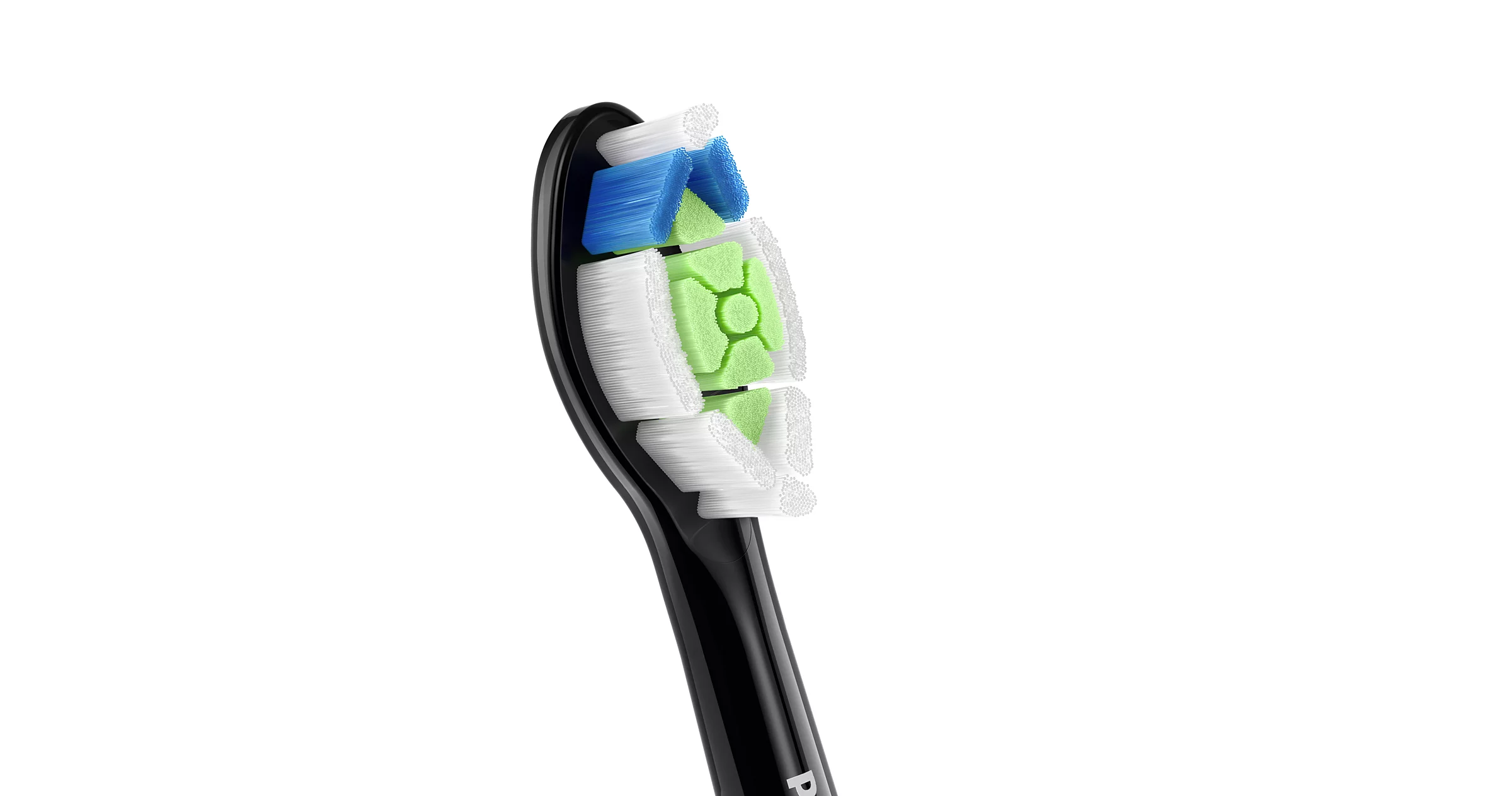 Philips HX6064/88 - Sonicare Optimal White Bürstenköpfe 4er Pack Schwarz