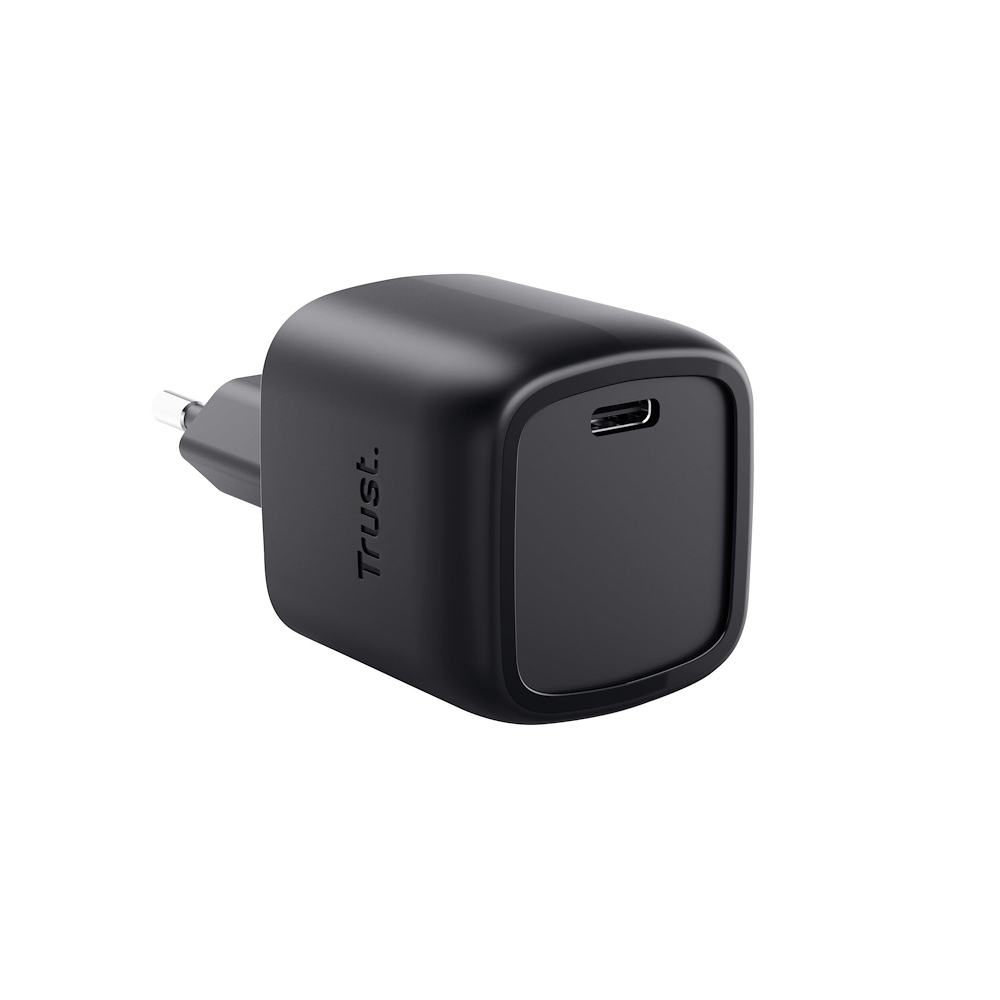 TRUST 25519 - Trust Maxo 30W USB-C Ladegerät in Schwarz