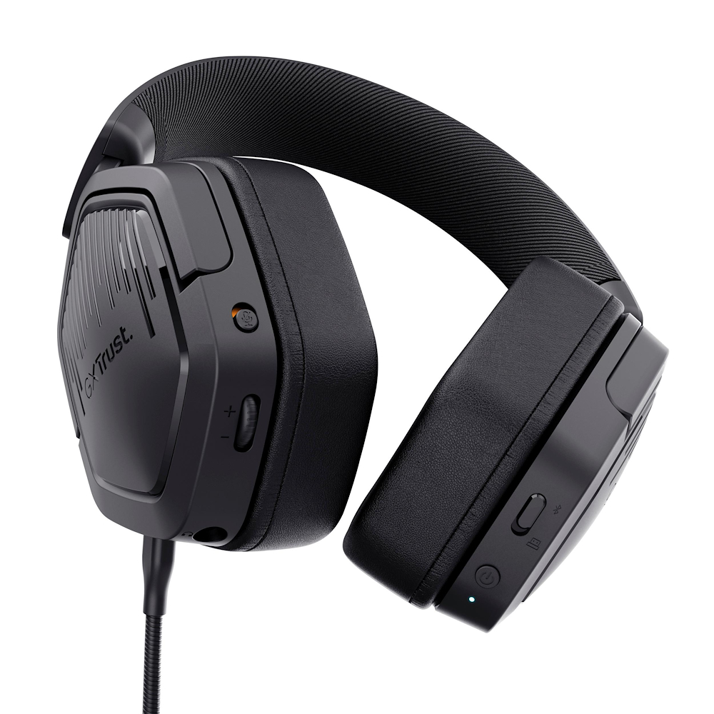 TRUST 25491 - Cuffie Wireless per Gaming Nere
