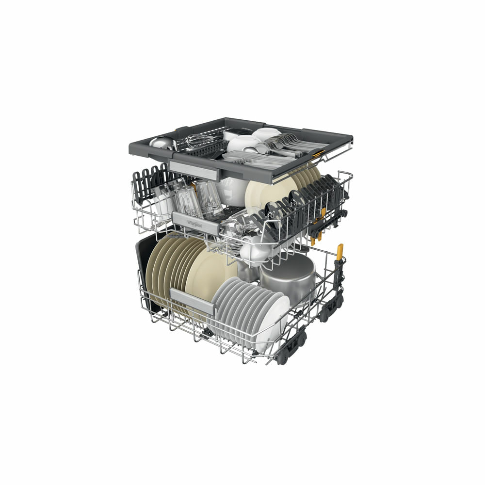 WHIRLPOOL W7FHP43X - Freistehende Geschirrspülmaschine Whirlpool WHIRLPOOL W7FHP43X - Freistehende Geschirrspülmaschine Whirlpool