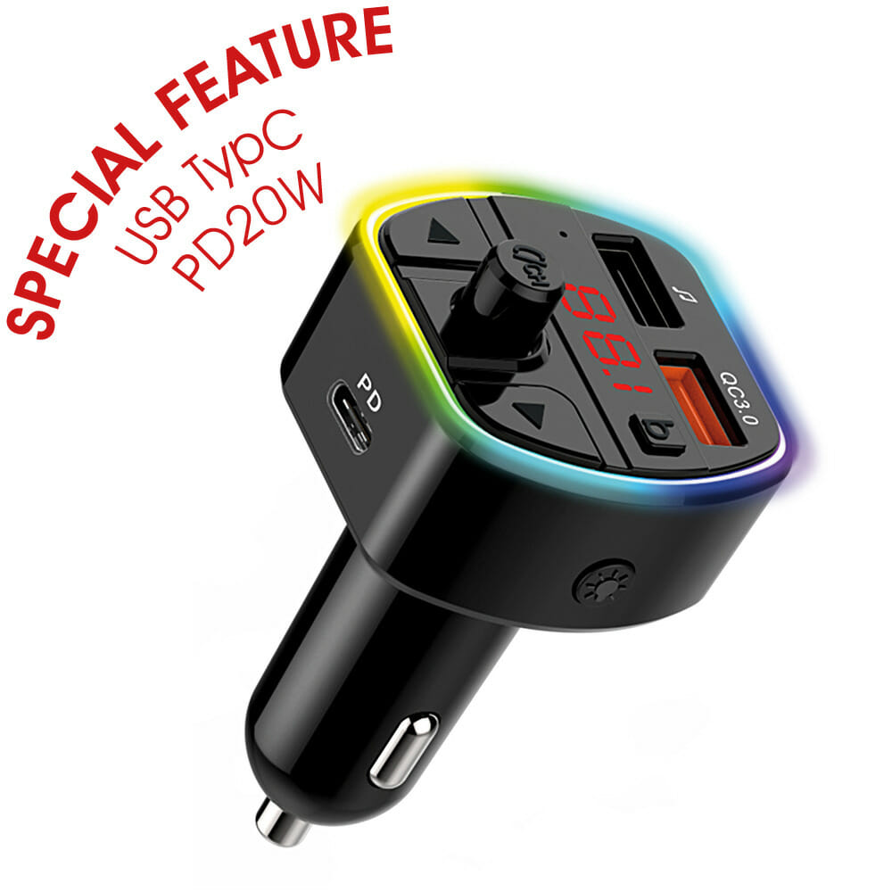 MAXTRACK MT 2 FM Bluetooth KFZ-Freisprechanlage 