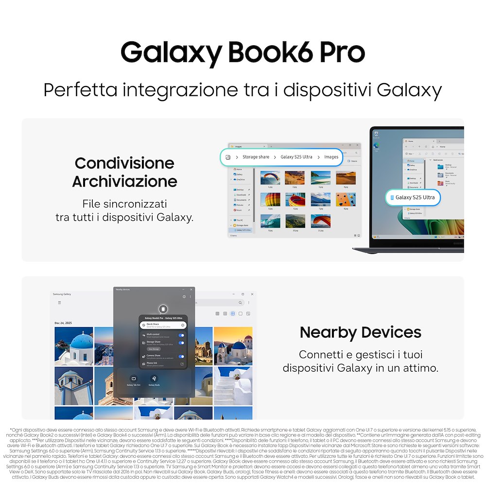 SAMSUNG NP940XJGKG1IT - Galaxy Book6 Pro 14 Zoll