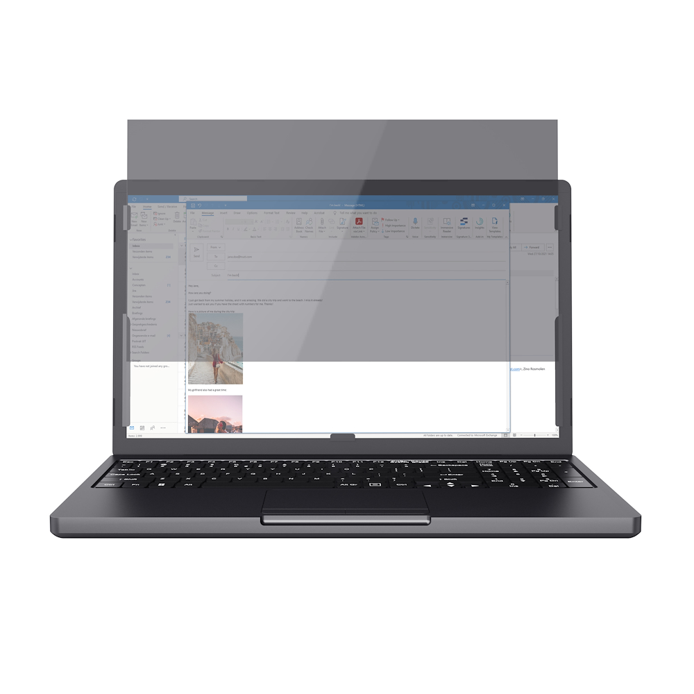 TRUST 25195 - Privacy-Filter für 15.6" Laptop Primo