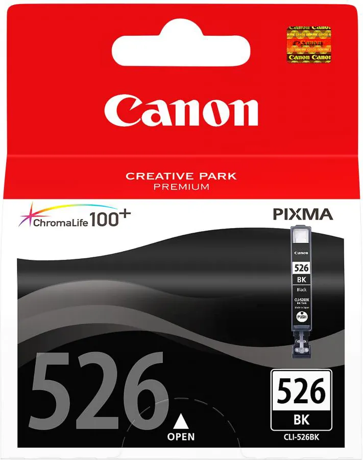 Canon 4540B006 - CLI-526BK Tintenpatrone Schwarz