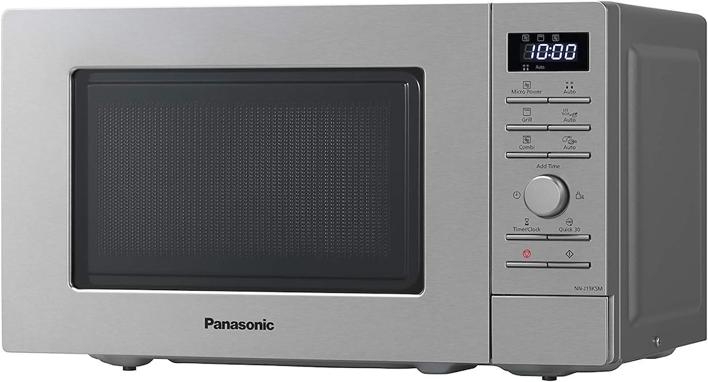 PANASONIC NNJ19KSMEPG - Microonde con grill 19 litri argento