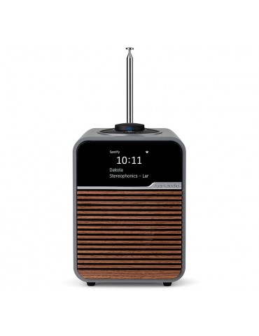 RUARK AUDIO RKR1SMDGR - Ruark Audio R1S – Smart-Radio mit DAB+, Internet-Radio und Bluetooth​