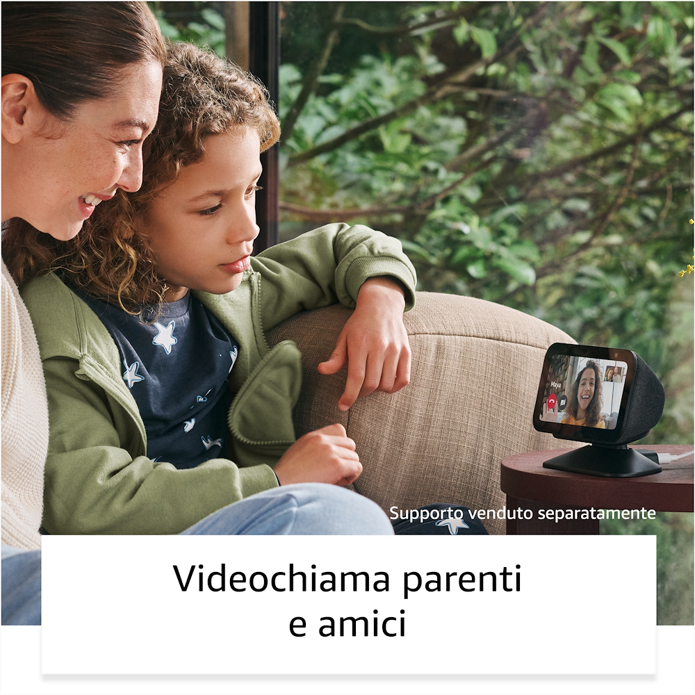 ECHO ECHOSHOW53GENWHITE - Amazon Echo Show 5 (3ª generazione) Bianco ECHO ECHOSHOW53GENWHITE - Amazon Echo Show 5 (3ª generazione) Bianco