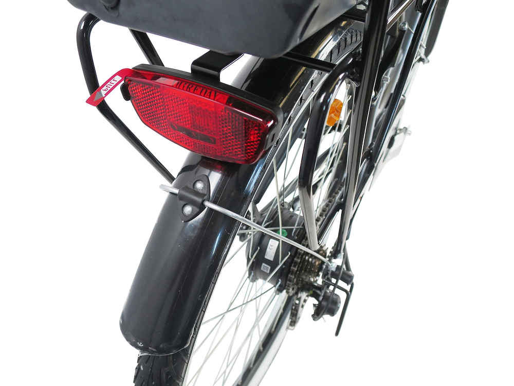 SMARTWAY C4D4SCG - E-Bike Stadt Aluminium 36V 10.4AH Grau