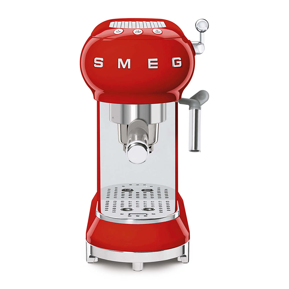 SMEG ECF01RDEU - Macchina per espresso  ECF01RDEU Rossa