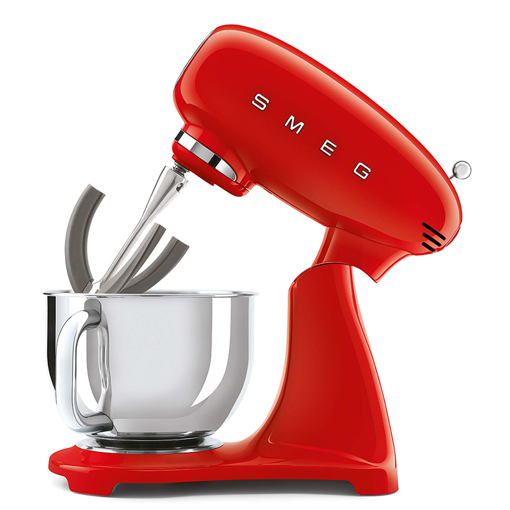 SMEG SMF03RDEU - Impastatrice 800W Anni '50 Rossa